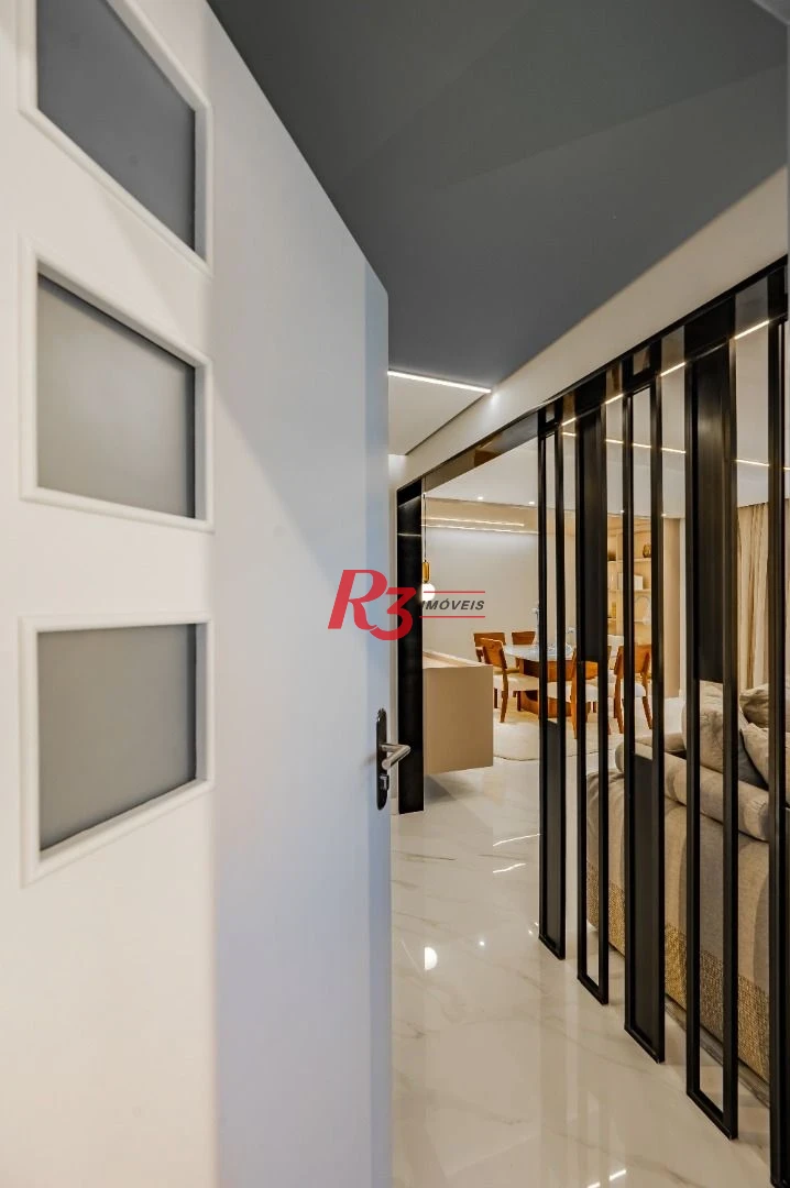 Apartamento com 3 dormitórios à venda, 234 m² por R$ 3.500.000,00 - Boqueirão - Santos/SP