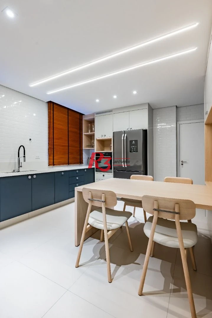 Apartamento com 3 dormitórios à venda, 234 m² por R$ 3.500.000,00 - Boqueirão - Santos/SP