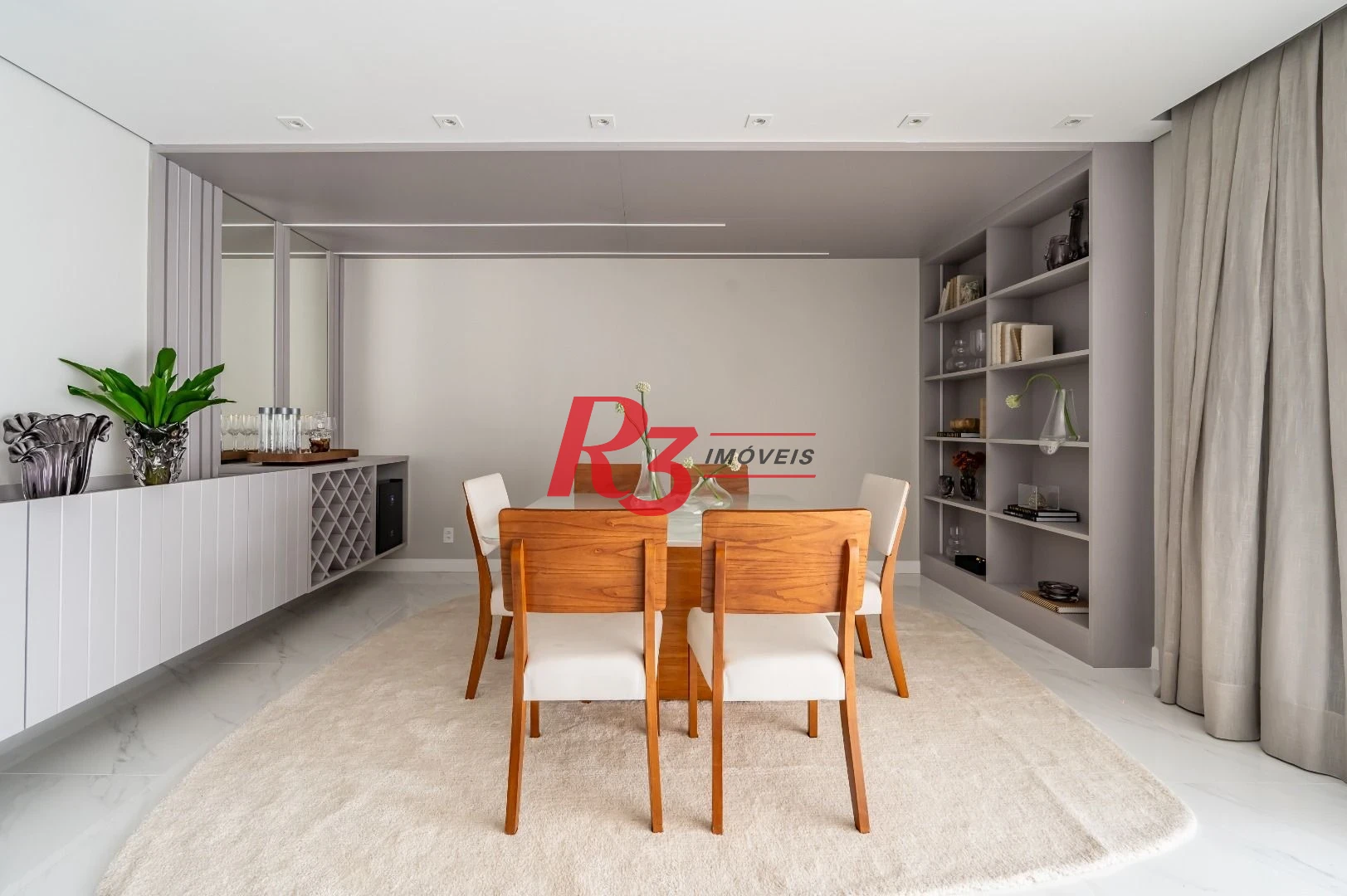 Apartamento com 3 dormitórios à venda, 234 m² por R$ 3.500.000,00 - Boqueirão - Santos/SP