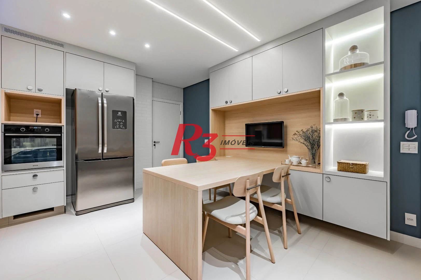Apartamento com 3 dormitórios à venda, 234 m² por R$ 3.500.000,00 - Boqueirão - Santos/SP