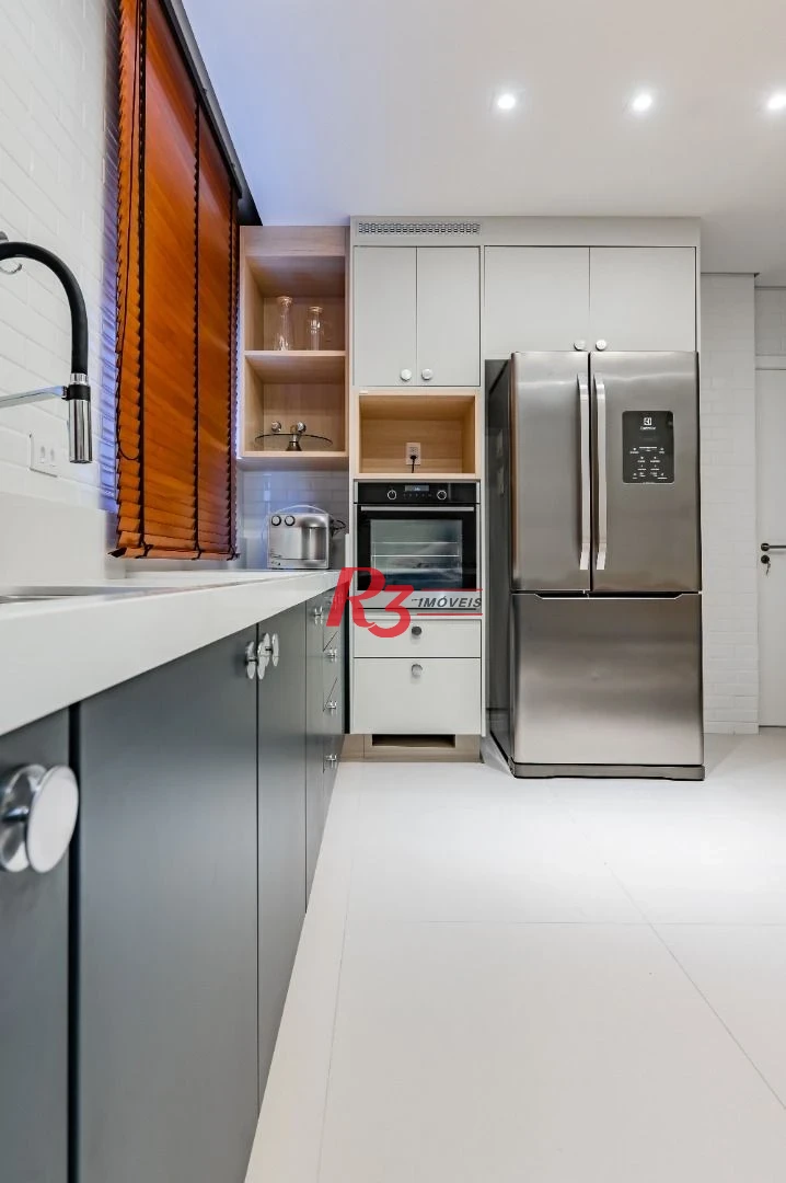 Apartamento com 3 dormitórios à venda, 234 m² por R$ 3.500.000,00 - Boqueirão - Santos/SP