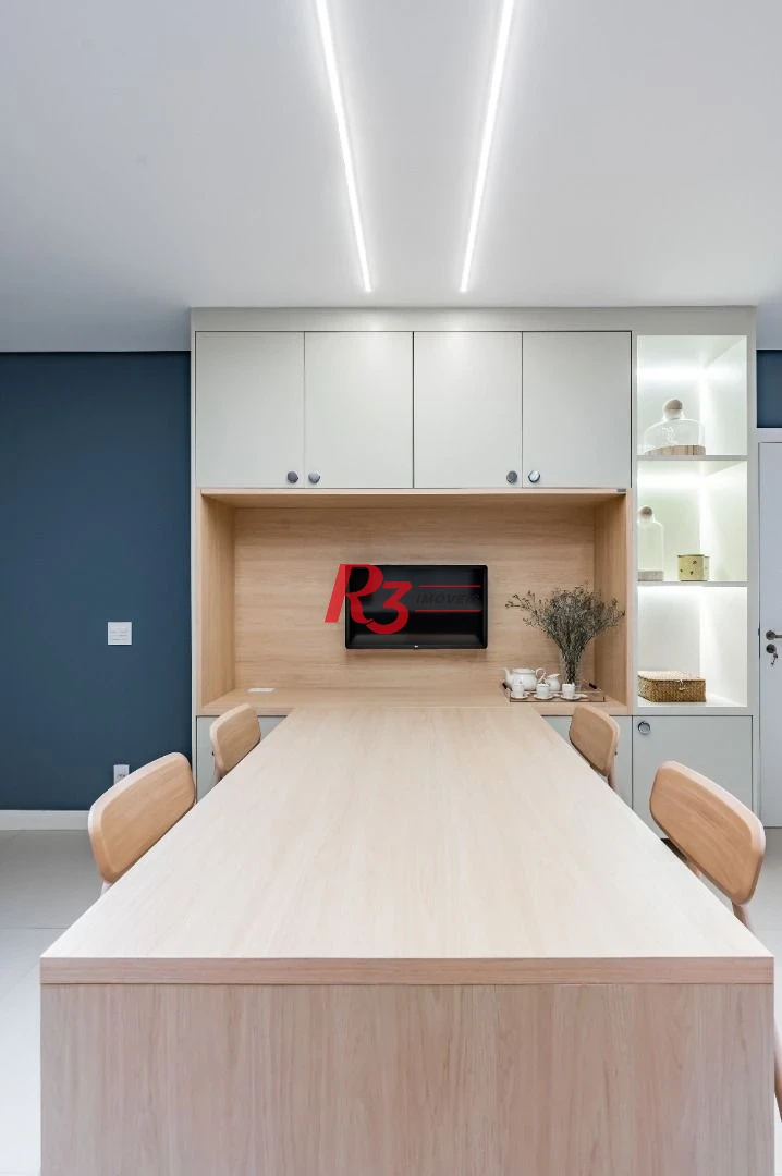 Apartamento com 3 dormitórios à venda, 234 m² por R$ 3.500.000,00 - Boqueirão - Santos/SP