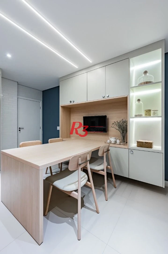 Apartamento com 3 dormitórios à venda, 234 m² por R$ 3.500.000,00 - Boqueirão - Santos/SP