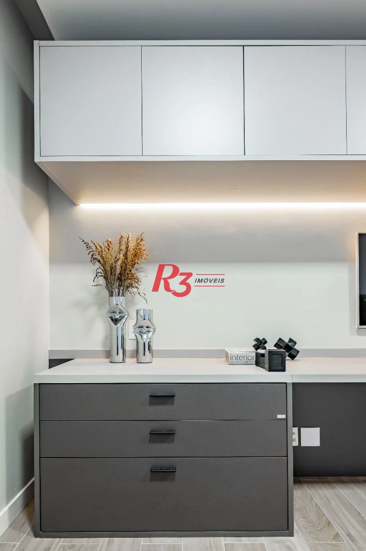 Apartamento com 3 dormitórios à venda, 234 m² por R$ 3.500.000,00 - Boqueirão - Santos/SP