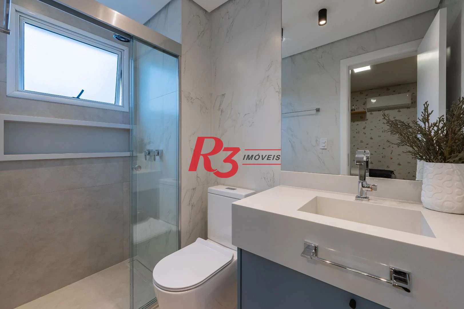 Apartamento com 3 dormitórios à venda, 234 m² por R$ 3.500.000,00 - Boqueirão - Santos/SP