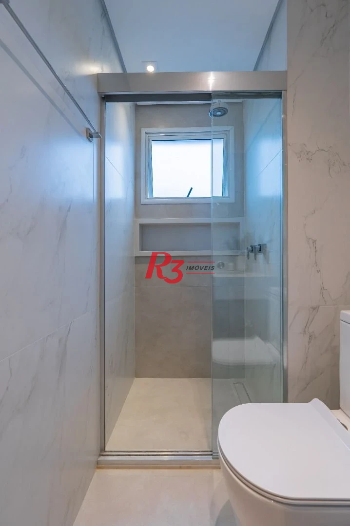 Apartamento com 3 dormitórios à venda, 234 m² por R$ 3.500.000,00 - Boqueirão - Santos/SP