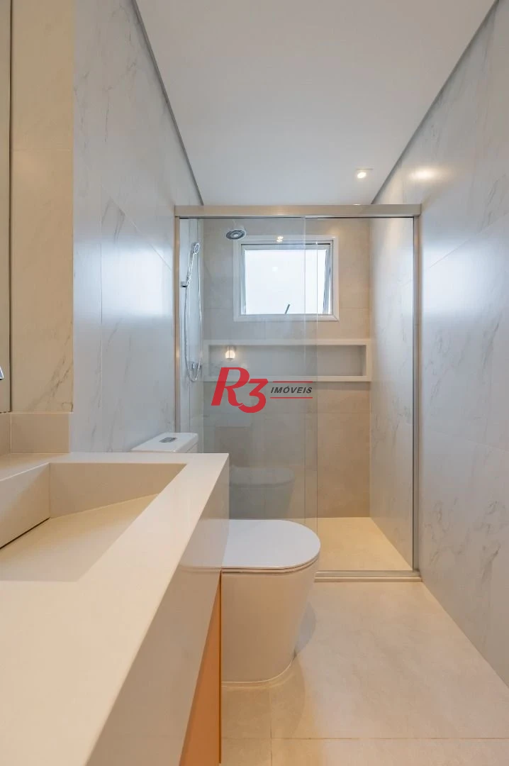 Apartamento com 3 dormitórios à venda, 234 m² por R$ 3.500.000,00 - Boqueirão - Santos/SP