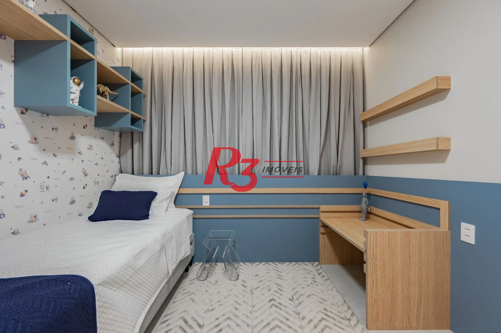 Apartamento com 3 dormitórios à venda, 234 m² por R$ 3.500.000,00 - Boqueirão - Santos/SP