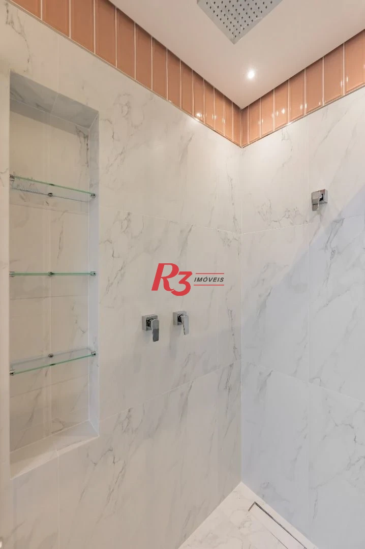 Apartamento com 3 dormitórios à venda, 234 m² por R$ 3.500.000,00 - Boqueirão - Santos/SP