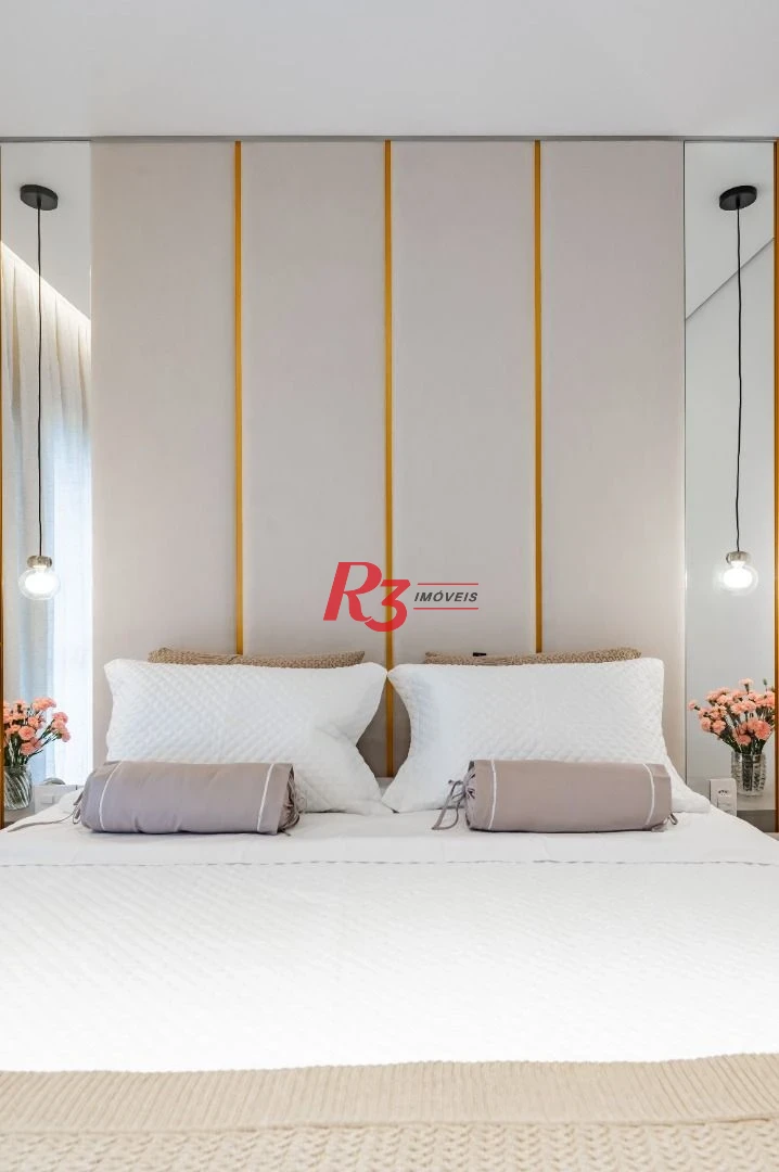 Apartamento com 3 dormitórios à venda, 234 m² por R$ 3.500.000,00 - Boqueirão - Santos/SP