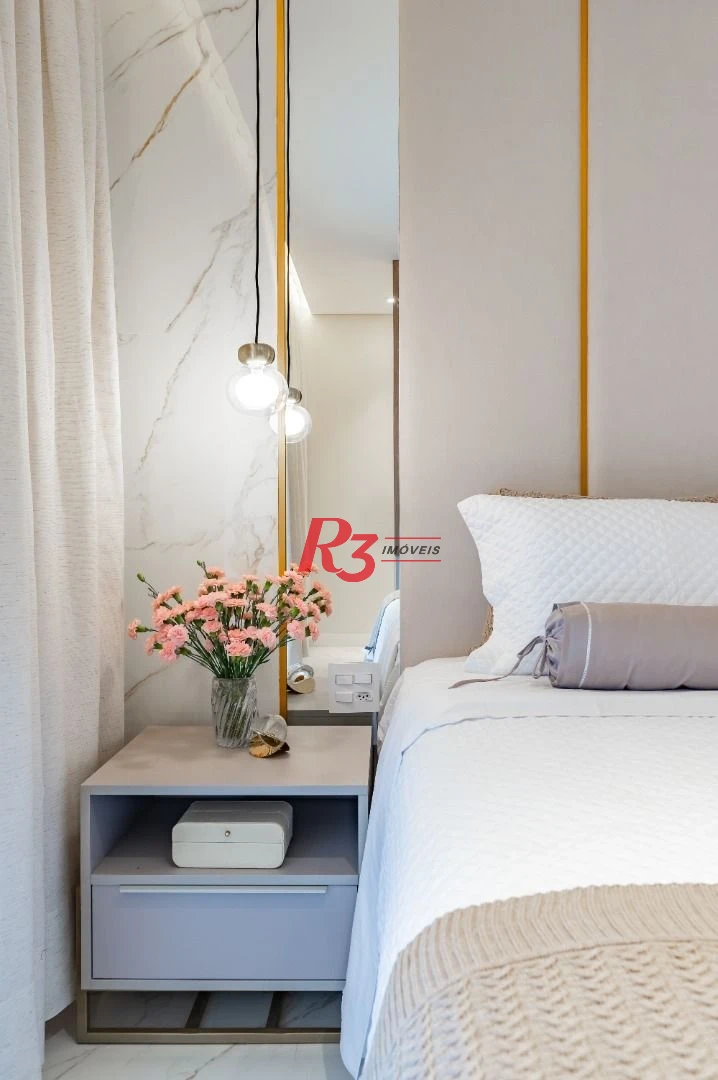 Apartamento com 3 dormitórios à venda, 234 m² por R$ 3.500.000,00 - Boqueirão - Santos/SP
