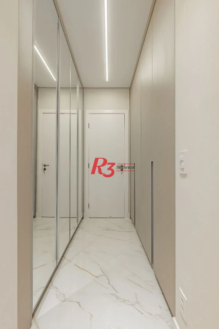 Apartamento com 3 dormitórios à venda, 234 m² por R$ 3.500.000,00 - Boqueirão - Santos/SP