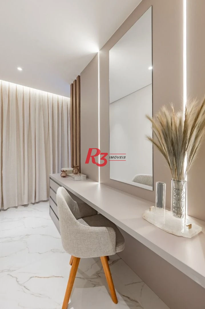 Apartamento com 3 dormitórios à venda, 234 m² por R$ 3.500.000,00 - Boqueirão - Santos/SP