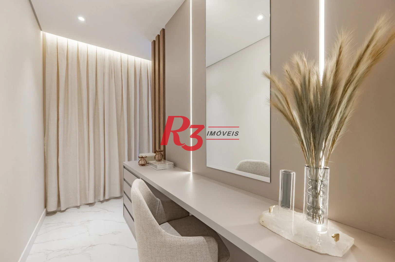 Apartamento com 3 dormitórios à venda, 234 m² por R$ 3.500.000,00 - Boqueirão - Santos/SP