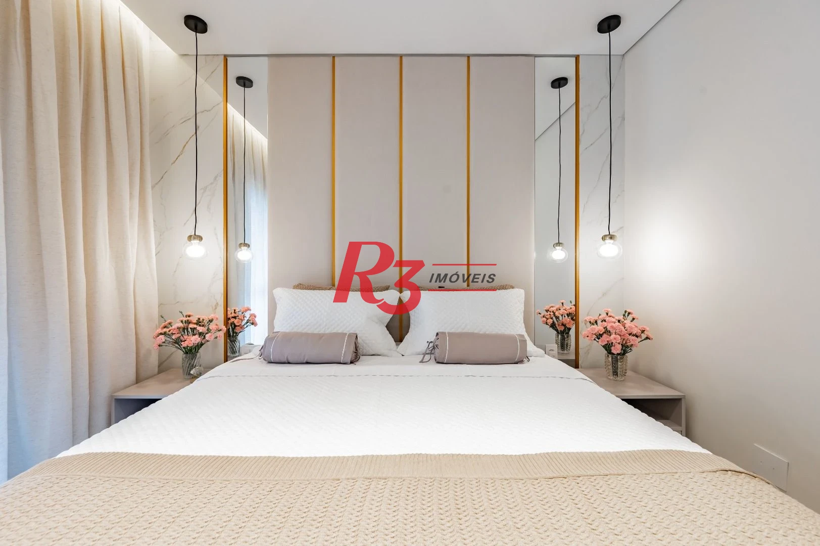 Apartamento com 3 dormitórios à venda, 234 m² por R$ 3.500.000,00 - Boqueirão - Santos/SP