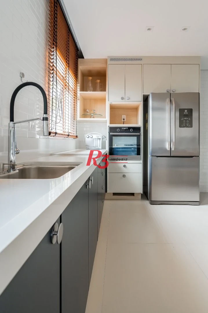 Apartamento com 3 dormitórios à venda, 234 m² por R$ 3.500.000,00 - Boqueirão - Santos/SP