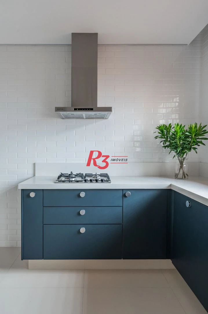 Apartamento com 3 dormitórios à venda, 234 m² por R$ 3.500.000,00 - Boqueirão - Santos/SP