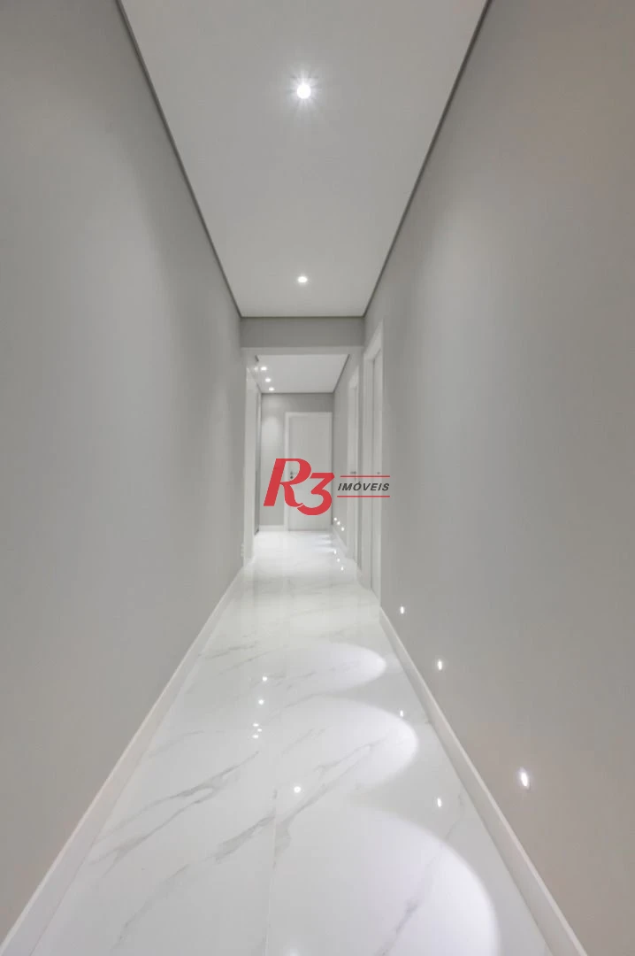 Apartamento com 3 dormitórios à venda, 234 m² por R$ 3.500.000,00 - Boqueirão - Santos/SP