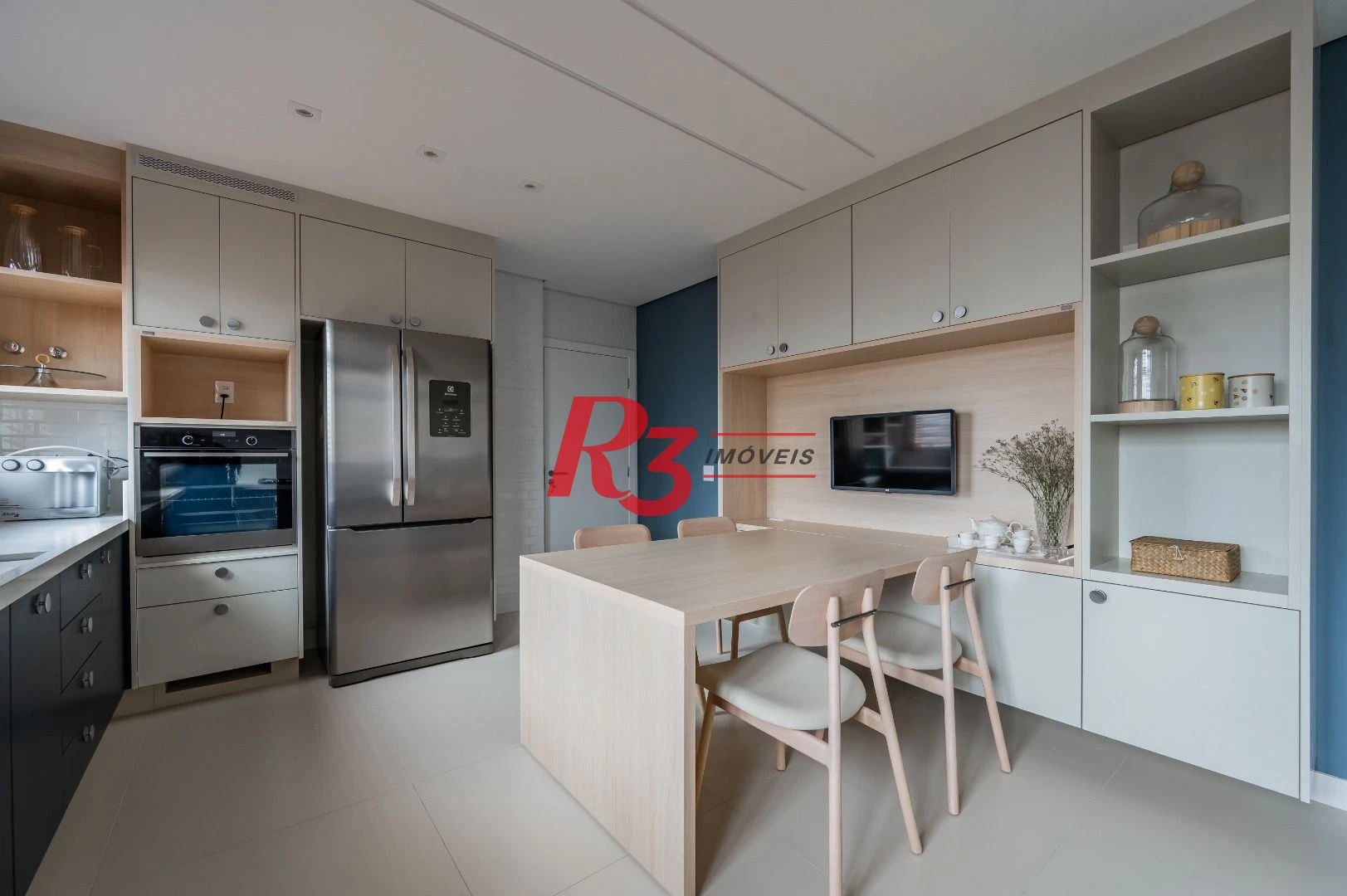 Apartamento com 3 dormitórios à venda, 234 m² por R$ 3.500.000,00 - Boqueirão - Santos/SP