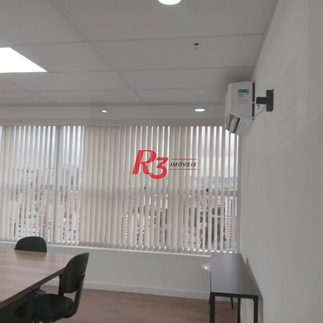 Sala para alugar, 30 m² por R$ 2.900,00/mês - Ponta da Praia - Santos/SP