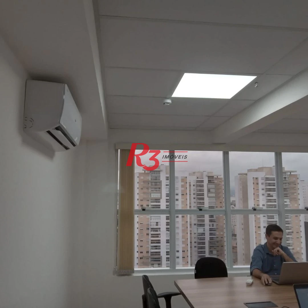 Sala para alugar, 30 m² por R$ 2.900,00/mês - Ponta da Praia - Santos/SP