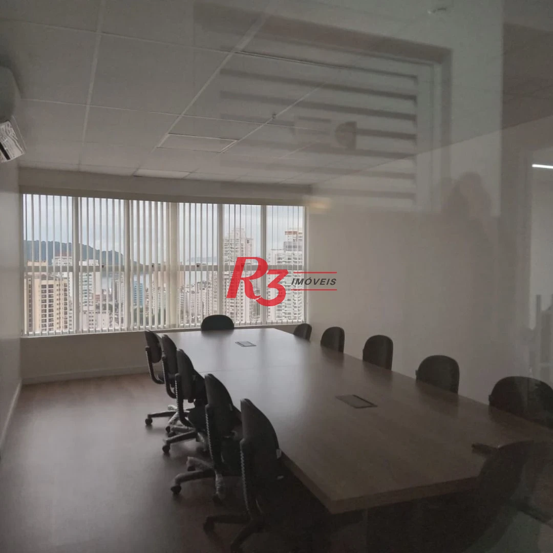 Sala para alugar, 30 m² por R$ 2.900,00/mês - Ponta da Praia - Santos/SP