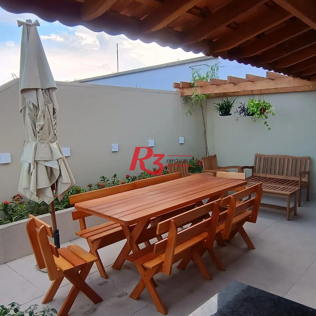Cobertura à venda, 240 m² por R$ 1.150.000,00 - Embaré - Santos/SP