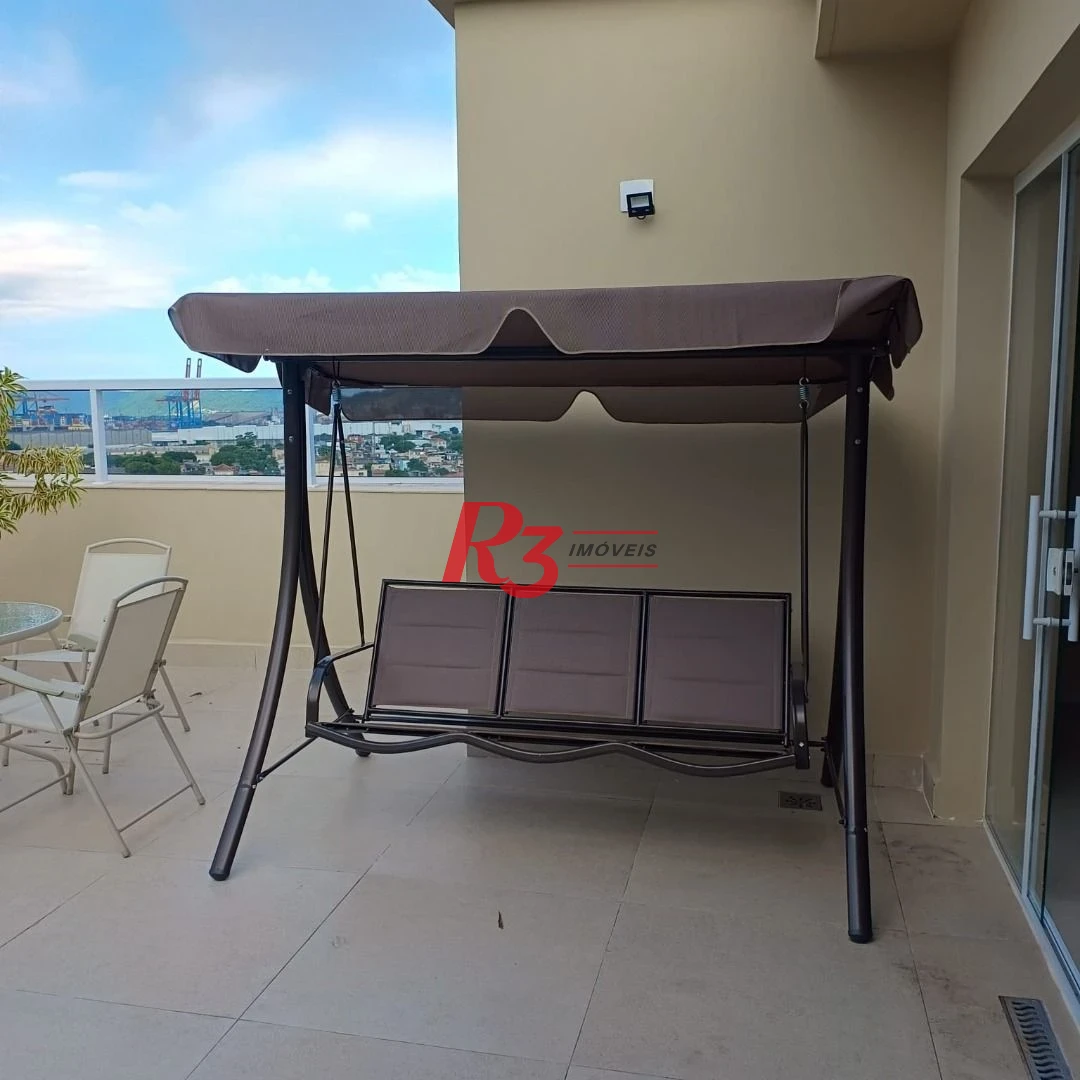 Cobertura à venda, 240 m² por R$ 1.150.000,00 - Embaré - Santos/SP