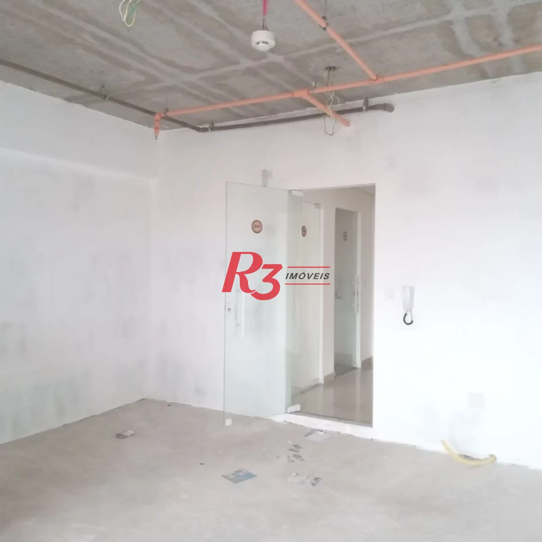 Sala para alugar, 37 m² por R$ 320,00/mês - Ponta da Praia - Santos/SP