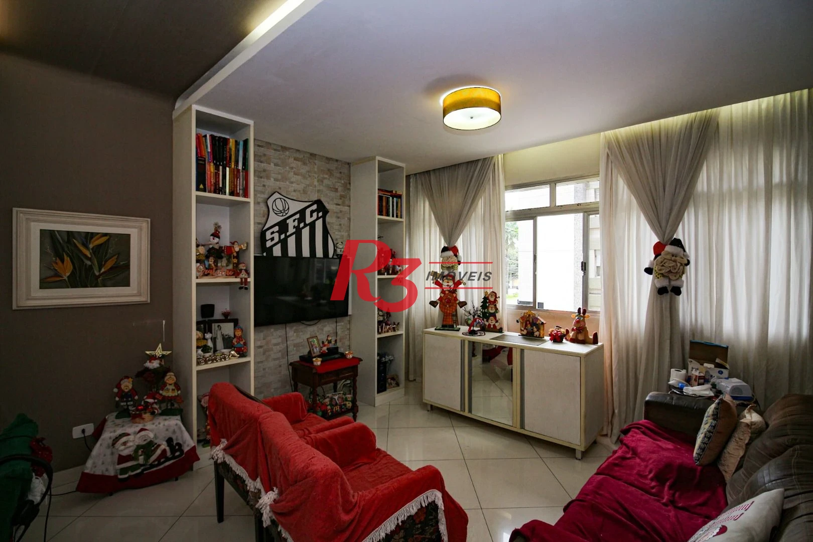 Apartamento com 3 dormitórios à venda, 146 m² por R$ 700.000,00 - Gonzaga - Santos/SP