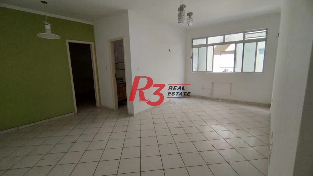 Apartamento com 1 dormitório à venda, 63 m² por R$ 480.000,00 - Gonzaga - Santos/SP
