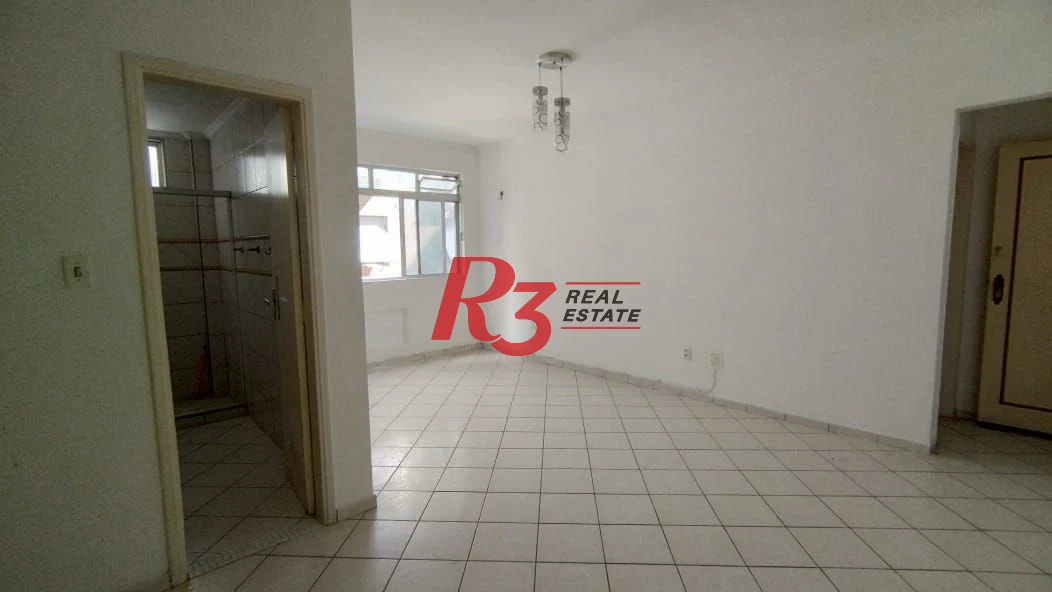 Apartamento com 1 dormitório à venda, 63 m² por R$ 480.000,00 - Gonzaga - Santos/SP