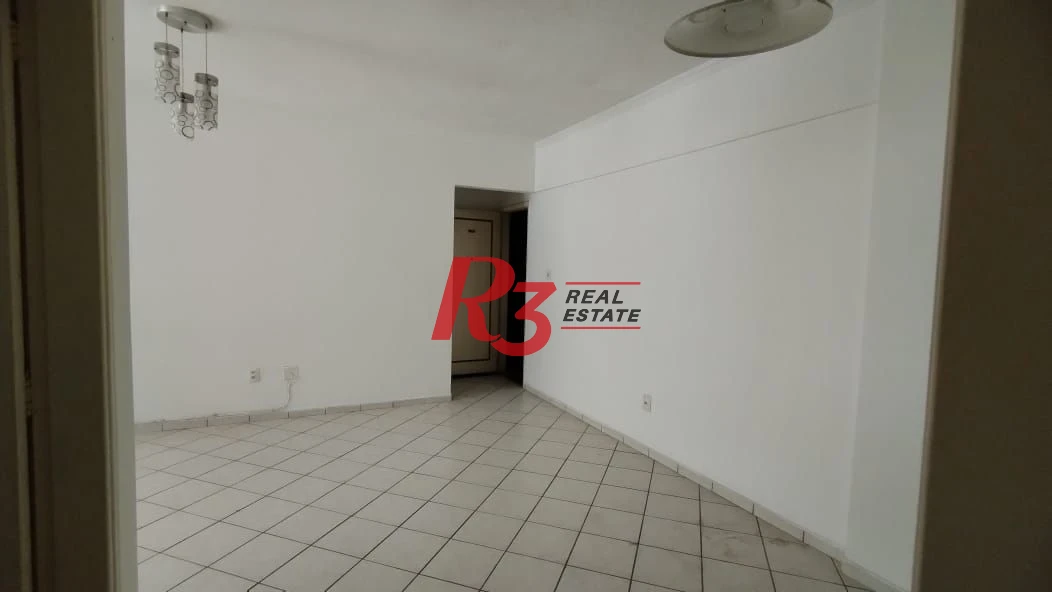 Apartamento com 1 dormitório à venda, 63 m² por R$ 480.000,00 - Gonzaga - Santos/SP