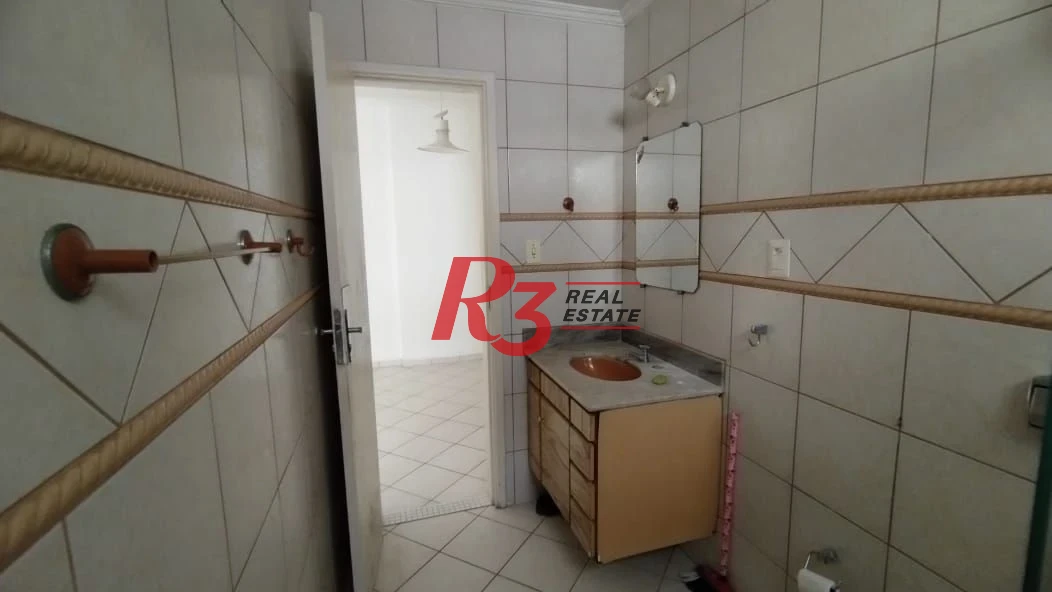 Apartamento com 1 dormitório à venda, 63 m² por R$ 480.000,00 - Gonzaga - Santos/SP