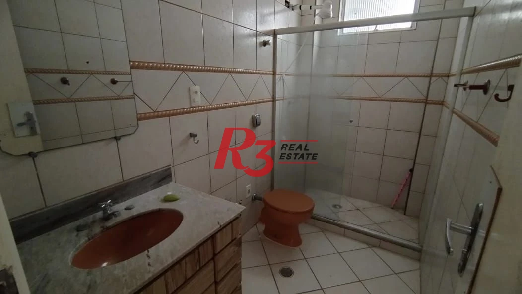 Apartamento com 1 dormitório à venda, 63 m² por R$ 480.000,00 - Gonzaga - Santos/SP