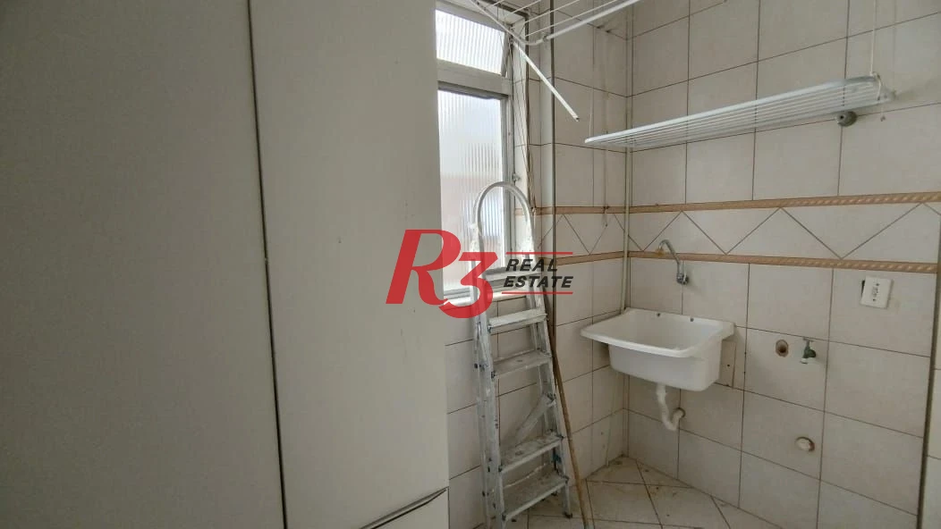 Apartamento com 1 dormitório à venda, 63 m² por R$ 480.000,00 - Gonzaga - Santos/SP