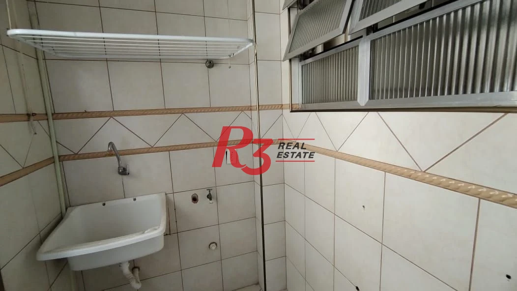 Apartamento com 1 dormitório à venda, 63 m² por R$ 480.000,00 - Gonzaga - Santos/SP
