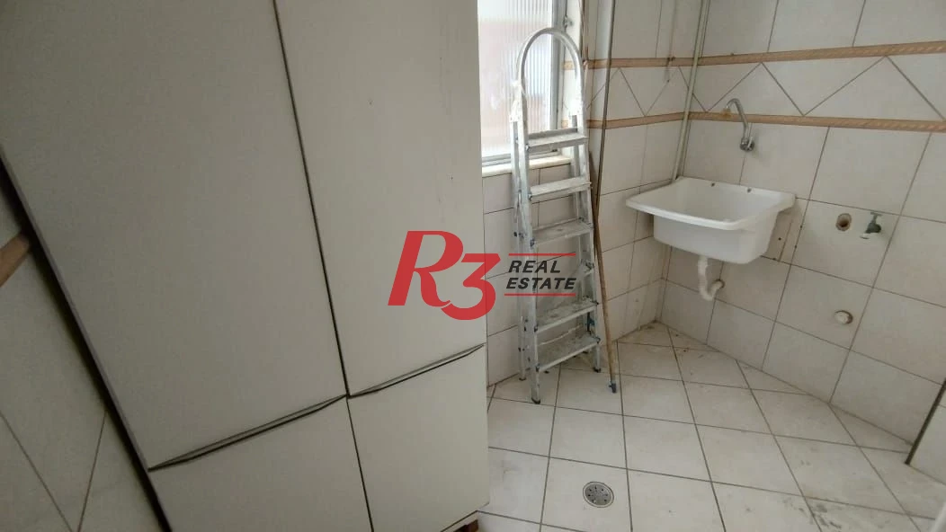 Apartamento com 1 dormitório à venda, 63 m² por R$ 480.000,00 - Gonzaga - Santos/SP