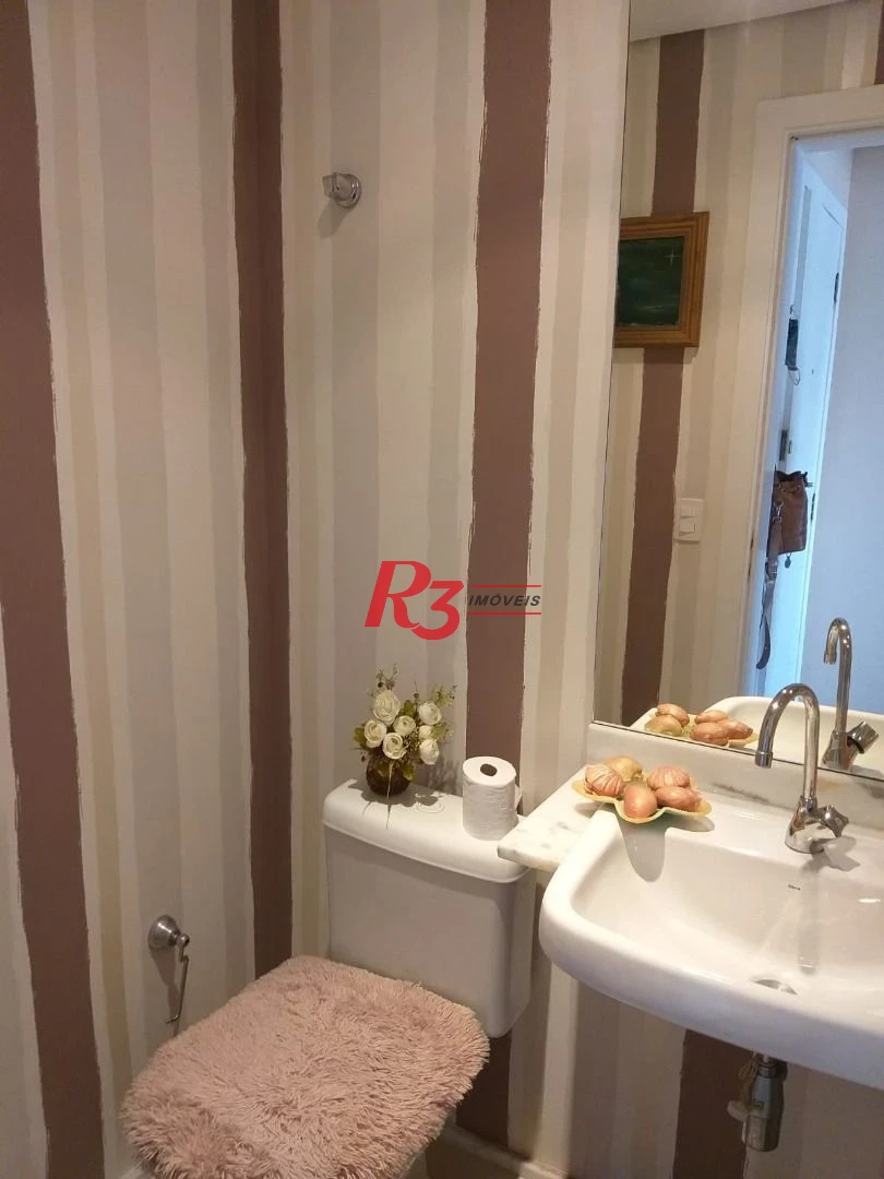 Apartamento à venda, 130 m² por R$ 1.700.000,00 - Gonzaga - Santos/SP