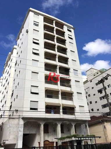 Apartamento com 2 dormitórios para alugar, 174 m² por R$ 6.200,02/mês - Boqueirão - Santos/SP