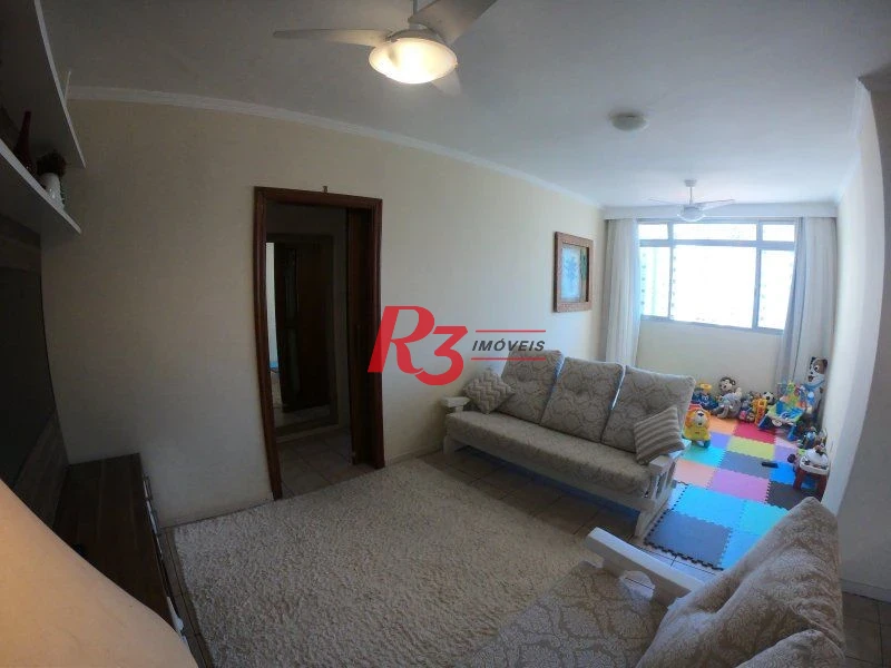 Apartamento com 2 dormitórios para alugar, 174 m² por R$ 6.200,02/mês - Boqueirão - Santos/SP