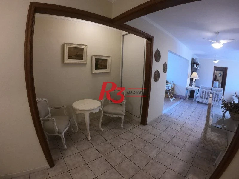 Apartamento com 2 dormitórios para alugar, 174 m² por R$ 6.200,02/mês - Boqueirão - Santos/SP