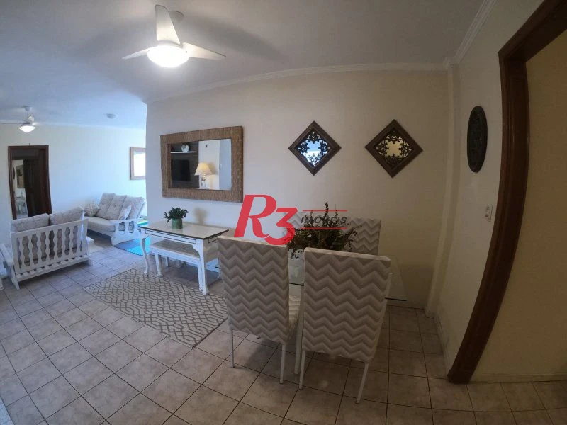Apartamento com 2 dormitórios para alugar, 174 m² por R$ 6.200,02/mês - Boqueirão - Santos/SP