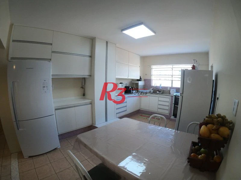 Apartamento com 2 dormitórios para alugar, 174 m² por R$ 6.200,02/mês - Boqueirão - Santos/SP