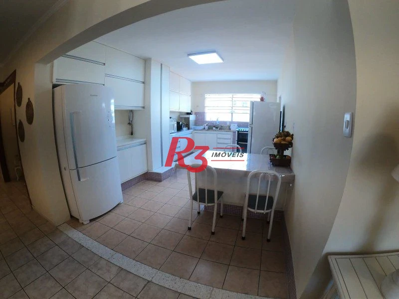 Apartamento com 2 dormitórios para alugar, 174 m² por R$ 6.200,02/mês - Boqueirão - Santos/SP