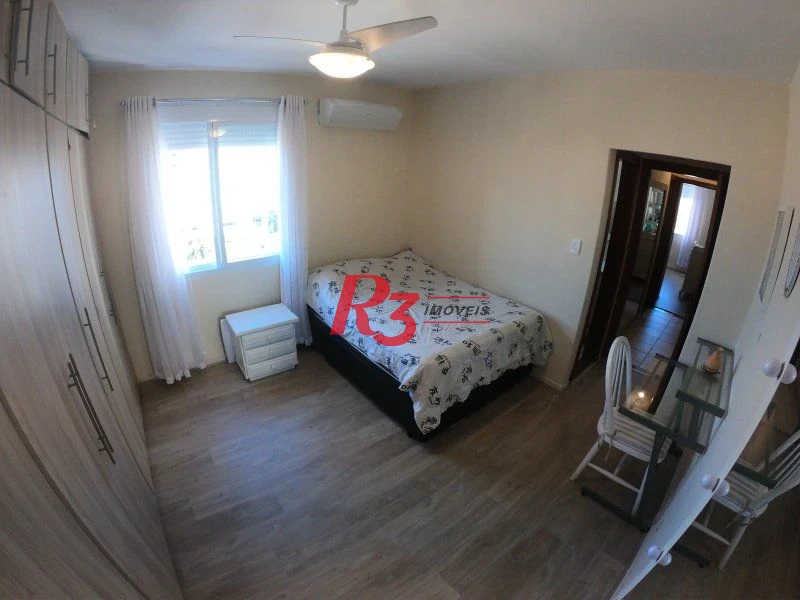 Apartamento com 2 dormitórios para alugar, 174 m² por R$ 6.200,02/mês - Boqueirão - Santos/SP