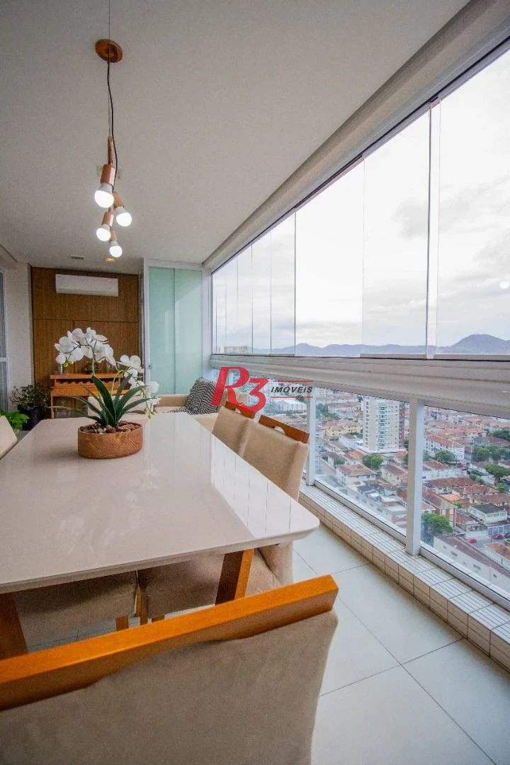 Apartamento à venda, 106 m² por R$ 1.650.000,00 - Aparecida - Santos/SP