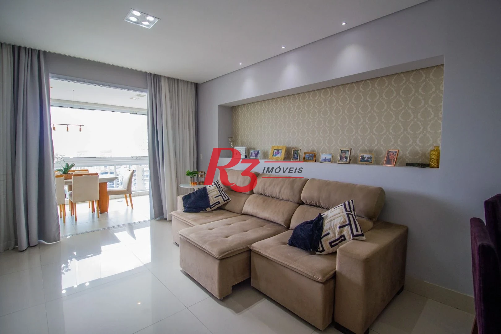 Apartamento à venda, 106 m² por R$ 1.650.000,00 - Aparecida - Santos/SP
