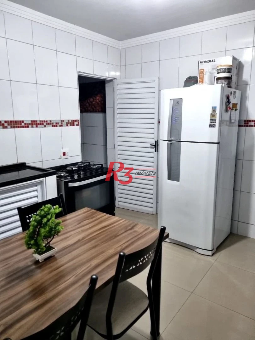 Sobrado à venda, 90 m² por R$ 360.000,00 - Caneleira - Santos/SP