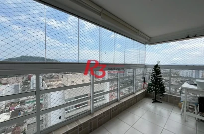 Apartamento à venda, 96 m² por R$ 980.000,00 - Vila Belmiro - Santos/SP